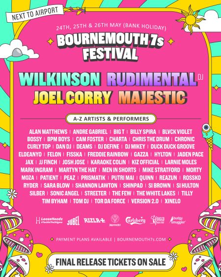 Bournemouth 7s Festival Line Up Has Just Got Even Bigger